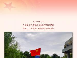 忠誠(chéng)向黨，行動(dòng)踐行——精大黨總支部組織開展“義務(wù)